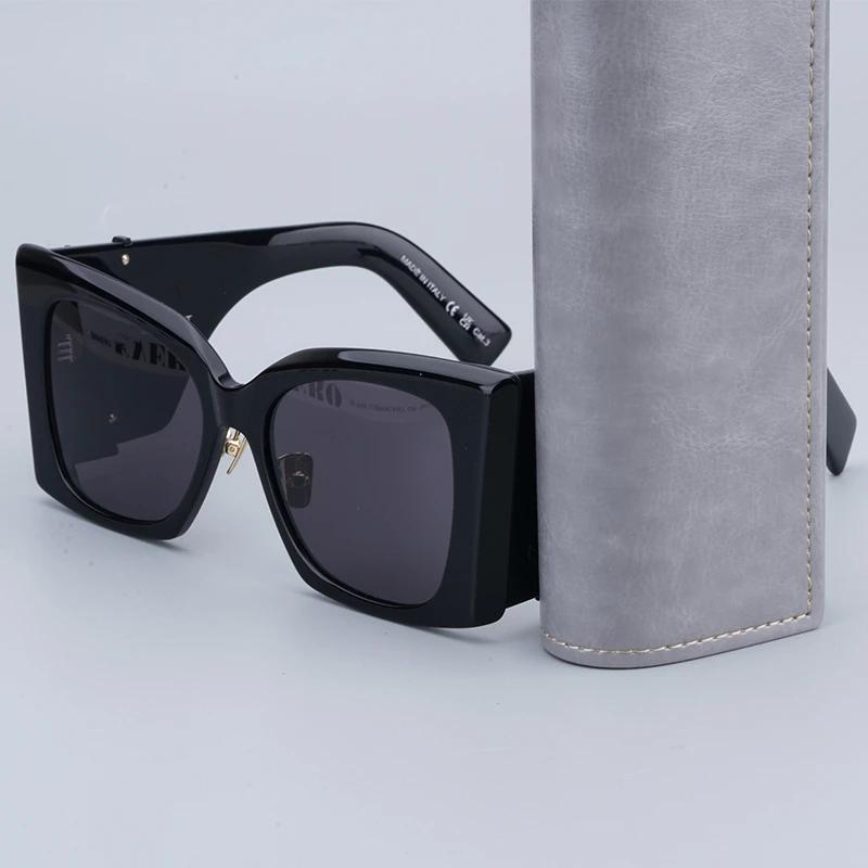 M119F 오리지널 럭셔리 브랜드 선글라스, 블랙 광학 디자이너 아세테이트 안경, 하이 스트리트 캣아이 남성 클래식 안경